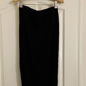 Black Midi Skirt